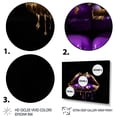 thumbnail image 3 of Designart "Gold Lips Of Luxury III" Fashion Wall Art For Kitchen, 3 of 5