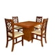 thumbnail image 1 of Comedor Kessa Muebles Leo 4 Sillas Café, 1 of 21