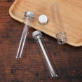 thumbnail image 4 of ELAYARD 20Pcs Test Tubes Plastic with Lids Clear and Easy to Clean for Liquid Storage, 4 of 7
