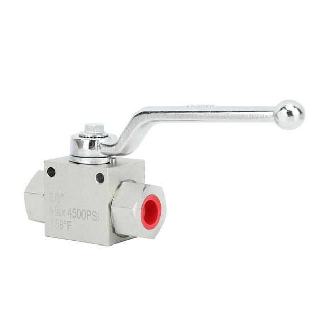 4500 PSI Pressure Washer Hose Kit Ball Valve Kit Stainless Steel Quick Connect Fittings High Pressure Water Accessory for Efficient Cleaning Control