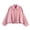 Pink, variant on Womens Faux Suede Bomber Jacket Casual Lapel Pilot Cropped Coat Oversized Motorcycle Jackets 2026 Outerwear Black XL