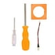 thumbnail image 1 of Kit de montaje de impresión 3D para ventilador, piezas de repuesto de marco impreso 3D profesional para consola de juegos, color naranja, 1 of 8