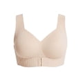 thumbnail image 6 of KHONTS Posture Bra for Women Wireless Bra Wide Strap Back Support Full Coverage Bralettes Beige S, 6 of 9