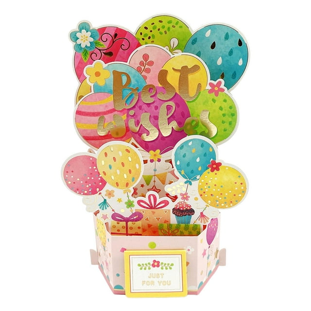 Tarjeta de felicitación del Día de la Madre, tarjeta de cumpleaños para Estilo B