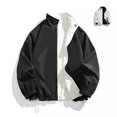 thumbnail image 2 of Men's Lightweight Flight Jacket Windbreaker Full Zip Outdoor Casual Coat for Daily Wear, 2 of 2