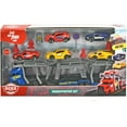 thumbnail image 2 of Dickie Toys Transporter Set With 5 Die Cast Cars, 2 of 5