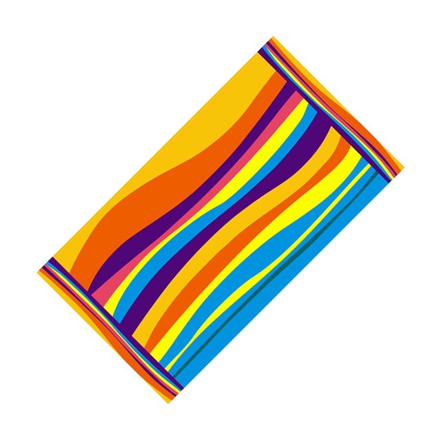 Yuarrent Toallas de playa con estampado de microfibra de verano, toalla absorbente de agua, manta de viaje, suministros de ducha para natación Deportes acuáticos tipo3 Yuarrent OD028988-03