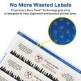 thumbnail image 5 of Avery Matte White Rectangle Labels, 2" x 7", 400 Labels, 5 of 8