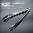 thumbnail image 5 of Stainless Steel Food Tongs with Sliding Bar for Grilling Salad, 5 of 8