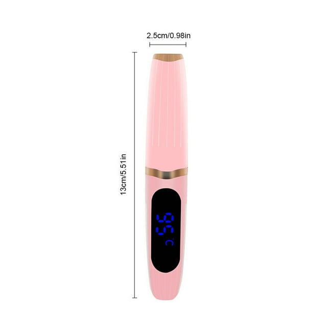 Electric Eyelash Curler 3 Gear Makeup Lashes Curling Tool 2W Digital Display Portable Styling Make Up Eyelashes Supply Pink