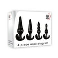 thumbnail image 2 of Adam Eve 4-Piece Anal Plug Kit Black, 2 of 2