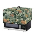 thumbnail image 2 of FOR U DESIGNS Pumpkin Floral Pattern Microwave Oven Cover Foldable Machine Protector Decorative Dustproof Protections for Toaster Oven Home Decoration Accessories-S, 2 of 8