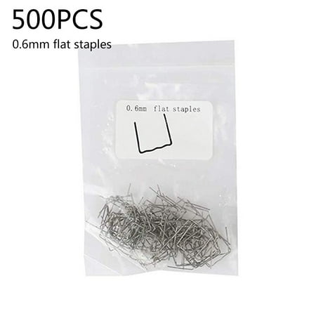 

Fule 500PCS Welding Wire Hot Staples For Car Bumper Fender Welder Stapler Repair Tool