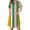 Multicolor 7, variant on Women's Maternity Nursing Dress Crewneck Short Sleeve Nightgown Pregnancy Printed Casual Side Zipper Breastfeeding Dresses Multicolor 6 L