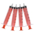 thumbnail image 2 of Tubo de aguja irrigador nasal, cavidad para rinitis de bebé, kit de enjuague nasal de silicona reutilizable para recién nacidos y niños pequeños, color naranja, 2 of 14