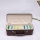 thumbnail image 1 of Caja de brazalete portátil Caja de almacenamiento de regalos Organizador para tocador de compromiso Mujeres Blanco cálido Hugo Caja de brazalete, 1 of 8