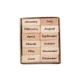 thumbnail image 2 of Juego de Sellos de Madera, Suministros Decorativos DIY, Marcas para , Manualidades, Manualidades de Escritura para Mes BLESIY Sello de elaboración, 2 of 8