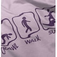 thumbnail image 5 of Crawl Walk Surf Romper Boys or Girls Infant Baby Brisco Brands NB, 5 of 7