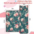 thumbnail image 5 of Pioneer Flower Floral Print Pattern Toddler Nap Mats for Kids Preschool,Sleeping Mat Bag or Kids,Toddler Sleeping Bag,Toddler Nap Mat or Daycare, 5 of 6