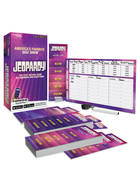 Collections Etc Imagination Gaming Jeopardy! Quiz Show Board Game