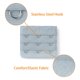 thumbnail image 4 of Señora 5Pcs 3 Gancho De 3 Filas Longitud Ajustable Correa Del Sujetador Extensor Ganchos De Hebilla Gris Azulado Una Talla, 4 of 5