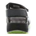 thumbnail image 3 of Regatta - Sandalias Samaris Tira de Tobillo, Adhesivo para Hombre (Negro, Lima), 3 of 6
