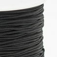 thumbnail image 2 of 131 Yards Black Polyester Macrame Thread 0.8mm Crochet Thread Macrame Yarn Rope String Polyester Crochet Bag Yarn Macrame Rope Knitting Supplies Ideal Supplies for DIY Crafts and Home Decorations, 2 of 2