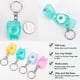 thumbnail image 4 of 8pcs 15m Waxed Dental Floss Picks Dental Care with Key Ring for Travel and outdoor Random Colors, 4 of 5