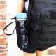 thumbnail image 2 of Tactics Bottle Holder Drinking Bottle Pouch Nylon Molle Water Bottle Holder Durable For Cycling Running Outdoor Sports - Black, 2 of 4
