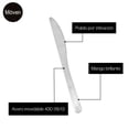 thumbnail image 4 of Moven Cuchillo De Mesa Azalea De Acero Inoxidable, 4 of 7