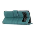 thumbnail image 4 of Feishell Google Pixel 7 Case with Credit Cards Holder, Wallet Magnetic Crossbody Shoulder Strap Flip Stand Purse Premium PU Leather Cover for Google Pixel 7, Darkgreen, 4 of 9