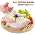 thumbnail image 4 of Tenderizer de Viande et Marinade Saveur, Sauce Saveur Poulet Rouge Aiguille de Cuisson Bbq, 4 of 5