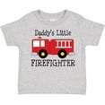 thumbnail image 3 of Inktastic Daddy's Little Firefighter Boys or Girls Toddler T-Shirt, 3 of 5