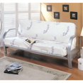 thumbnail image 1 of Bowery Hill Cadre Futon en Métal en Argent, 1 of 1