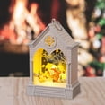thumbnail image 1 of Farolillo LED navideño de 15 cm, luz nocturna, adorno navideño, decoración de mesa portátil para el hogar, decoración de jardín, ligero y versátil Estilo A, 1 of 8