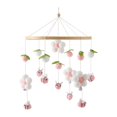 thumbnail image 1 of Sonajeros para cuna de bebé, juguetes Montessori, campana colgante para cama, sonajero de viento para niños y niñas, decoración de techo para recién Rosa, 1 of 9