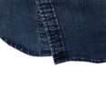 thumbnail image 3 of Previn Men's Long Sleeve Button Down Shirt Cotton Top Button Up Slim Fit Button Fall Fashion Spandex Blouse Blue Small, 3 of 5