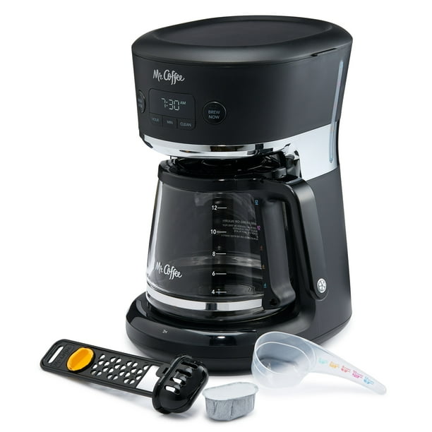 Mr. Coffee Easy Measure 12Cup Programmable Coffee Maker, Black