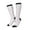 3 Black, variant on Women Crew Soft Moisture-wicking Socks Rabbit Eating Pattern Design Cotton Socks, One Size fit All
