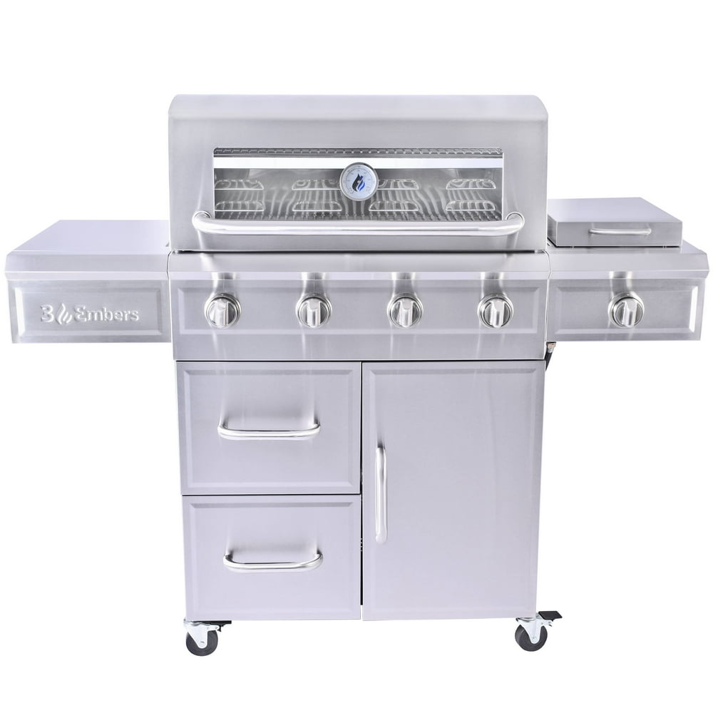 3 Embers GAS7480BS 4burner Gas Grill