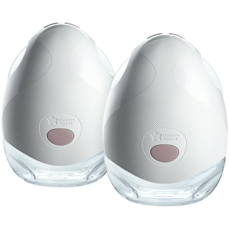 Tommee Tippee Made for Me Double Electric Wearable Breast Pump, In-Bra Breastfeeding Pump