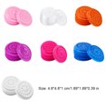 thumbnail image 4 of 100PCS Porte-Cils Abondant Forme Ronde Compact Durable Quantité Pratique Cils Palette Compact Durable Extension de Cils Fournitures Maison Rose Rouge, 4 of 9