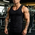 thumbnail image 2 of IhhxPro Men's Sleeveless Muscle Tank Top Moisture-Wicking Quick Dry Summer Fitted Workout Gym Athletic Performance Cotton Vest Casual Bodybuilding S-3XL, 2 of 9