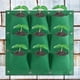 thumbnail image 2 of Vertical Garden Wall Planter with 9 Pockets for Greening and Growing Plants, Durable Green Hanging Bags for Outdoor and Indoor Use, 2 of 5