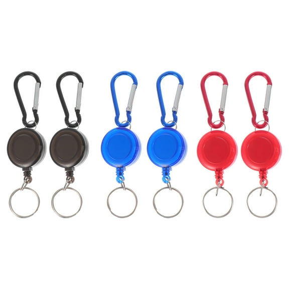 Badge Retractable Holder Clip Reel Id Buckle Key Card Ring Nurse Backpack Alligator Retracting Reels Holders Name