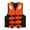 Orange, variant on Moonsky Adult Life Jacket Kayak Vest Women's Men's Adjustable Safety Jacket Swim Vest Buoyancy Aid Jacket for Fishing Sailing Surfing Boating Kayaking for Water SportsFluorescence Yellow 2XL