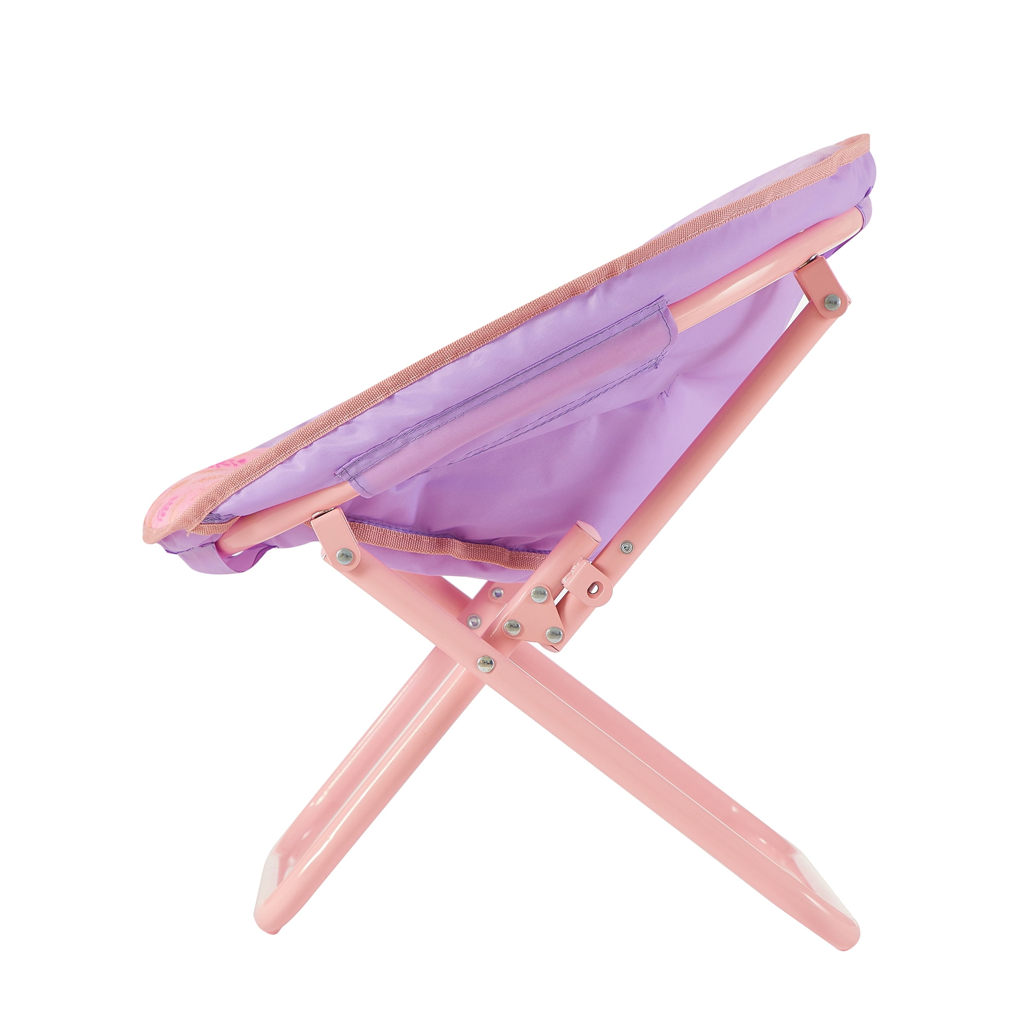 Princess 19"  Mini Saucer Chair for Todderls, Purple