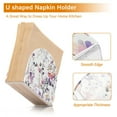 thumbnail image 5 of Yayeee Napkin Holder for Table Kitchen Paper Tissue Organization, Purple Wildflowers, 5 of 8