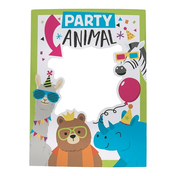 Party Animal Instaframe - Party Decor - 1 Piece