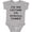 AC-Heather Grey, variant on Inktastic I'm Not Crying, I'm Ordering Dinner Boys or Girls Baby Bodysuit